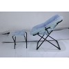 Comfy Chair, Oversized Faux Fur Foldable Lounge Chair for Adults, X-Large Saucer Chair with Sturdy Metal Frame - 3 of 4