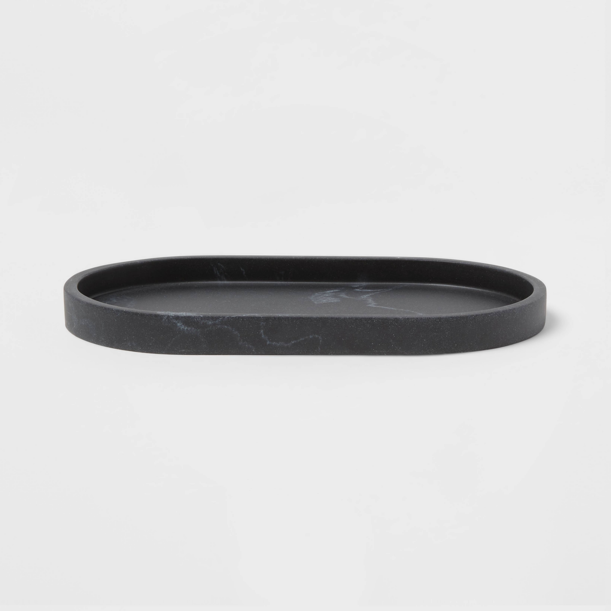 Marble Bath Tray Black - Threshold™