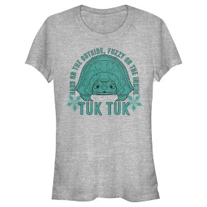 Juniors Womens Raya and the Last Dragon Tuk Tuk Outside Inside T-Shirt - 1 of 4