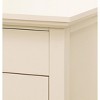 Passion Furniture Hammond 3-Drawer Nightstand (26 in. H x 24 in. W x 18 in. D) - 3 of 4