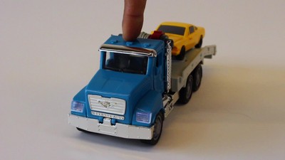 Driven By Battat – Large Toy Truck With Car And Crane Arm – Tow Truck :  Target