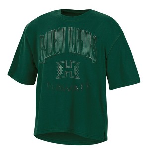 NCAA Hawaii Rainbow Warriors Women's Fashion T-Shirt - 1 of 3