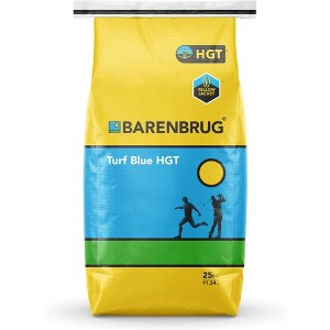 Barenbrug Turf Blue Healthy Grass Technology Lawn Seed Blend with Yellow Jacket Seed Coating, Heavy-Traffic HGT Grass Seed Mix for All Climates, 25lb - 1 of 2