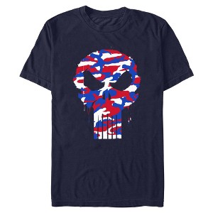 Mens Marvel: The Punisher Beveled Edge Logo T Shirt - 1 of 4