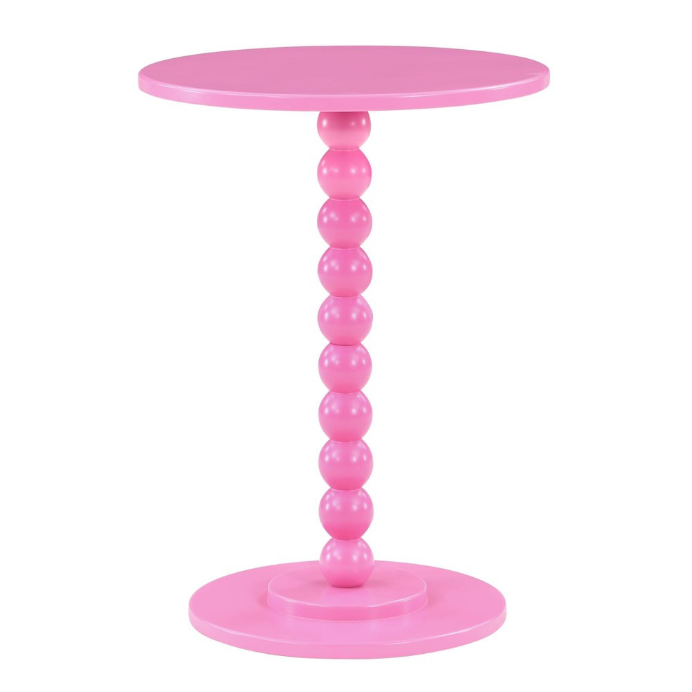 Photos - Dining Table Breighton Home Regal Vineyard Spindle Accent Table Pink