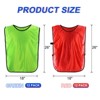 Unique Bargains Adullt's Team Athlete Sports Soccer Football Training Scrimmage Vest - 2 of 4