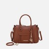 MKF Collection Valeria Vegan Leather Women's Satchel Bag with Keyring by Mia K - 2 of 4