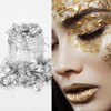 Unique Bargains Gold Foil Flakes for Nail Resin Crafts Painting Candle Making - 4 of 4