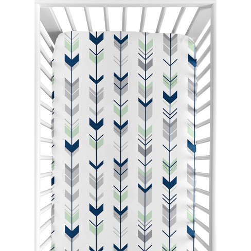 Arrow shop crib sheets