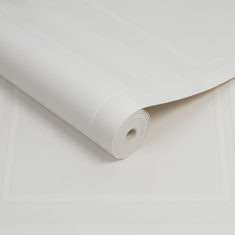 Paintable Wood Panel White Wallpaper, 3 of 5
