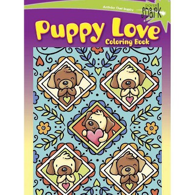 Spark Puppy Love Coloring Book - (Dover Coloring Books) by  Noelle Dahlen (Paperback)