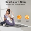 Aoibox 16" Large Digital Wall Clock with Countdown Timer, Alarm, LED Display, 8 RGB Colors, DST, Temperature for Living Room, Office, Gift - 3 of 4