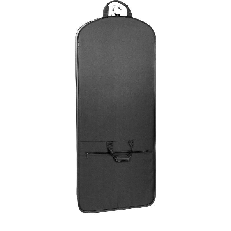 WallyBags 60" Premium Tri-Fold Travel Garment Bag with exterior pocket, 2 of 10