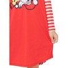 Looney Tunes Girls Christmas Pajamas Tweety Bird Sylvester Cat Pajama Nightgown - 3 of 3