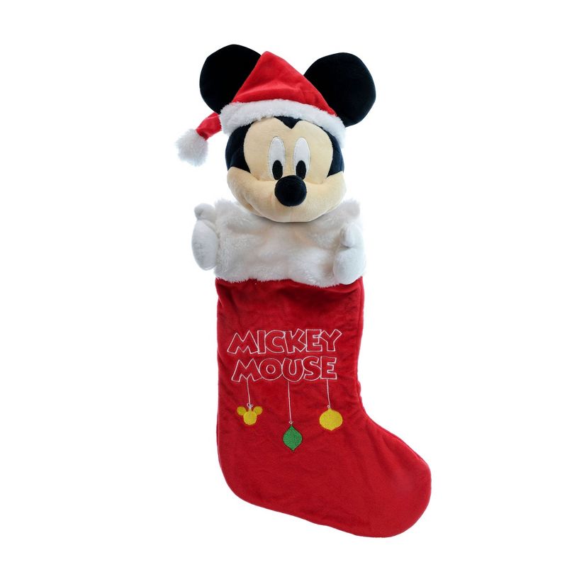 Disney Mickey Mouse 24" 3D Plush Stocking, 1 of 5