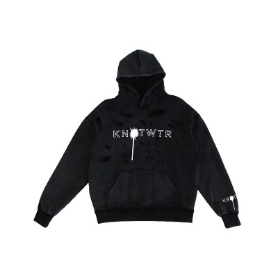Men's Distressed Hoodie - knotWTR