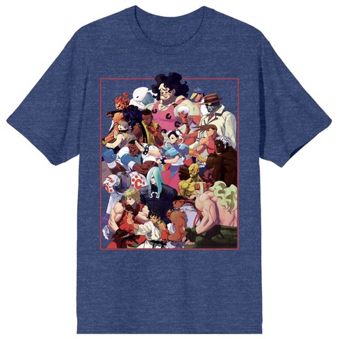 Street Fighter T-Shirts Anime Fightings Game 3D Print Streetwear