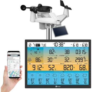 7-in-1 Wireless Self-Charging Weather Station with Wi-Fi® – Logia