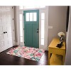 HomeStock Washable Julian Raspberry/Ivory 3x5, Machine Woven with Printed Designs, Transitional - 2 of 4