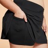 Blogilates Women's Criss Cross Slit High-Rise Skort - 4 of 4