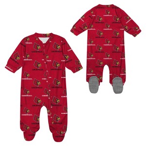 NCAA Louisville Cardinals Infant Boys' Sleeper - 1 of 3