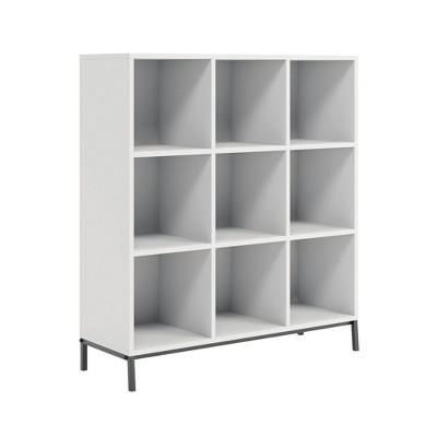 38.22" 9 Cube North Avenue Bin Shelves Organizer - Sauder