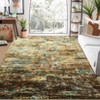 Washable Modern Abstract Living Room Bedroom Rugs, Indoor Contemporary Non Slip Floor Cover for Dining Room Home Office - 3 of 4