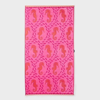Seahorse Beach Towel Pink - Roller Rabbit x Target