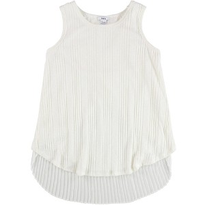 bar III Womens Pleated Knit Blouse - 1 of 2