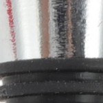 red, white, black, silver tone