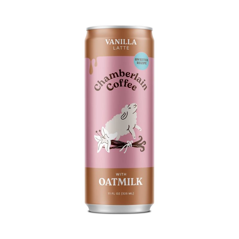 Chamberlain Oat Vanilla Latte Coffee Drink - 11 fl oz Can, 3 of 6