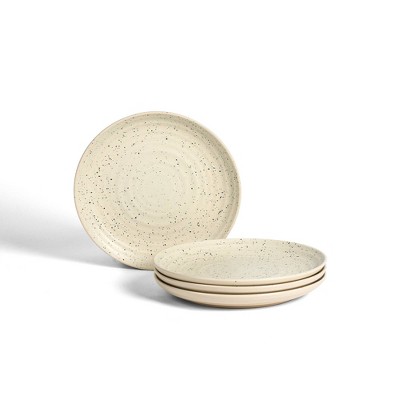 Stone Lain Set of 4 Dua Salad Plates White : Target