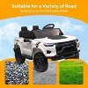 Pink 24V Kids Ride On Truck Car With Remote Control Two Seater Led Lights Mp3 Bluetooth Spring Suspension And Usb Port Pink - 2 of 4