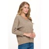WEST K Women's Beatrice Long Sleeve Oversize V-Neck Sweater - 2 of 4