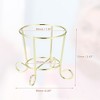 Unique Bargains Flower Basket Stand Beauty Egg Makeup Sponge Holder 3 Pcs - 4 of 4