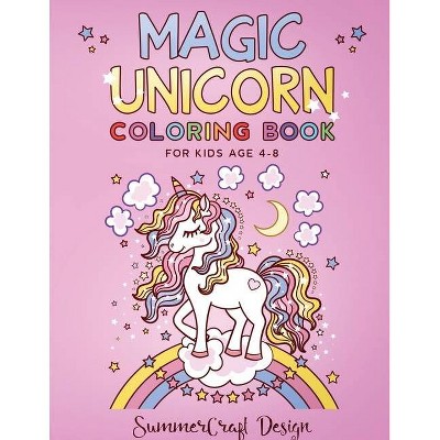 Magic Unicorn - by  Summercraft Design (Paperback)