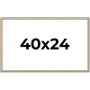PosterPalooza | Minimalist Silver Picture Frame - UV Acrylic, Backing Board, Hanging Hardware Included - 2 of 4
