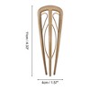 Unique Bargains U-shaped Hair Pin 4.33"x1.57" 1 Pcs - 4 of 4