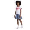 Levi's® Girls' A-Line Denim Skirt - Light Wash - 3 of 3