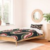 Deny Designs Twin/ Twin Extra Long Emanuela Carratoni Festive Rainbow Duvet Cover and Pillow Sham - 2 of 4