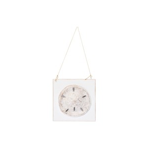 Gallerie II Sand Dollar Ceramic Coastal Ornament - 1 of 3