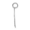 Black Bow Jewelry Sterling Silver, Jersey Collection, Medium Number 42 Pendant - 2 of 4