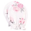 Hudson Baby Infant Girl Cotton Scratch Mittens, Pink Floral, 0-6 Months - 2 of 4