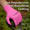 Bison Life Nitrile Coated Abrasion Resistant Firm Grip Work Gloves - One Size - 12 Pairs - 2 of 4