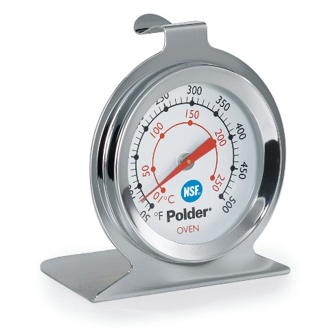 Polder Thm-550n Oven Thermometer, Stainless Steel : Target