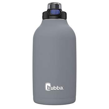 Bubba Radiant Water Bottle, Push-Button, Straw Lid, Stainless Steel, 40 Ounces