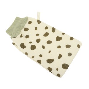 Unique Bargains Double Side Shower Gloves 9.25"×5.35" 1 Pc - 1 of 3