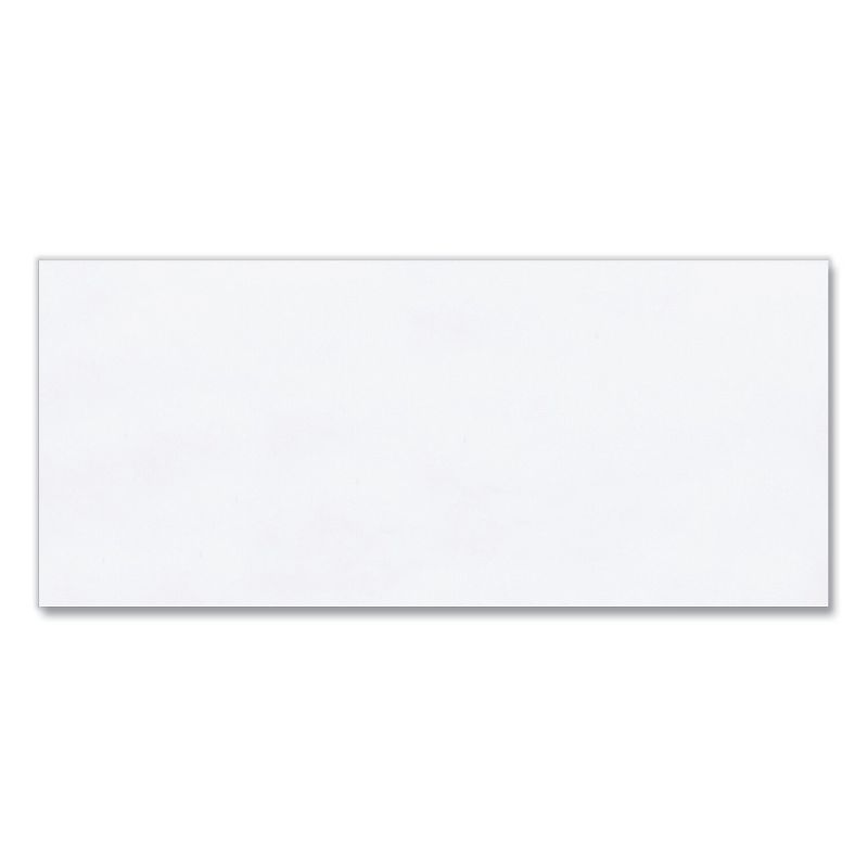Universal Business Envelope #10 Commercial Flap Gummed Closure 4.13 x 9.5 White 500/Box 35214, 1 of 2