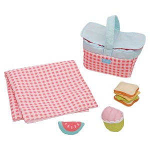 Manhattan Toy Stella Collection Picnic 5 Piece Baby Doll Picnic Playset for 12" and 15" Stella Dolls - 1 of 4