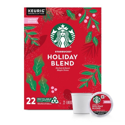 Starbucks Keurig K-Cup Holiday Blend - 22ct/8.9oz - Medium Roast - image 1 of 4